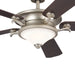 Myhouse Lighting Kichler - 300370NI - 60"Ceiling Fan - Rise - Brushed Nickel