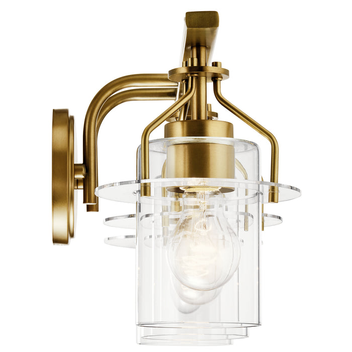 Myhouse Lighting Kichler - 55079NBR - Three Light Bath - Everett - Brushed Brass