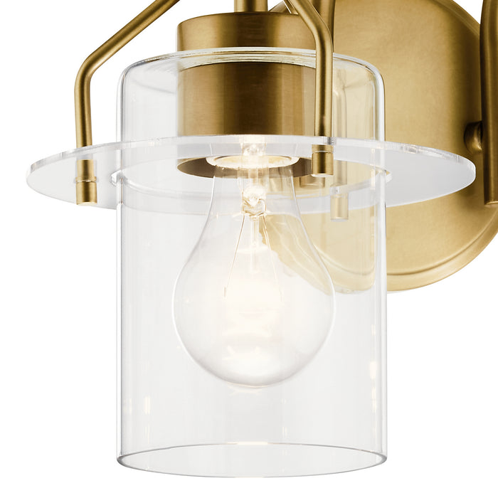 Myhouse Lighting Kichler - 55078NBR - Two Light Bath - Everett - Brushed Brass