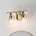 Myhouse Lighting Kichler - 55078NBR - Two Light Bath - Everett - Brushed Brass