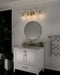 Myhouse Lighting Kichler - 55080NBR - Four Light Bath - Everett - Brushed Brass