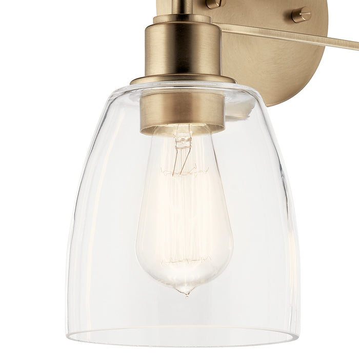 Myhouse Lighting Kichler - 55101CPZ - Two Light Bath - Meller - Champagne Bronze