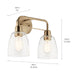 Myhouse Lighting Kichler - 55101CPZ - Two Light Bath - Meller - Champagne Bronze