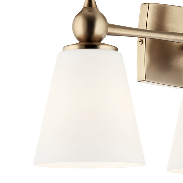 Myhouse Lighting Kichler - 55092CPZ - Three Light Bath - Cosabella - Champagne Bronze