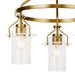 Myhouse Lighting Kichler - 52377NBR - Three Light Chandelier - Everett - Brushed Brass