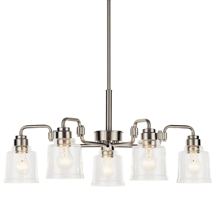 Myhouse Lighting Kichler - 52398NI - Five Light Chandelier - Aivian - Nickel Textured