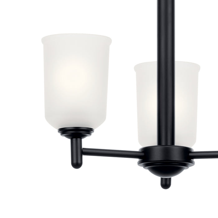 Myhouse Lighting Kichler - 43670BK - Three Light Mini Chandelier - Shailene - Black