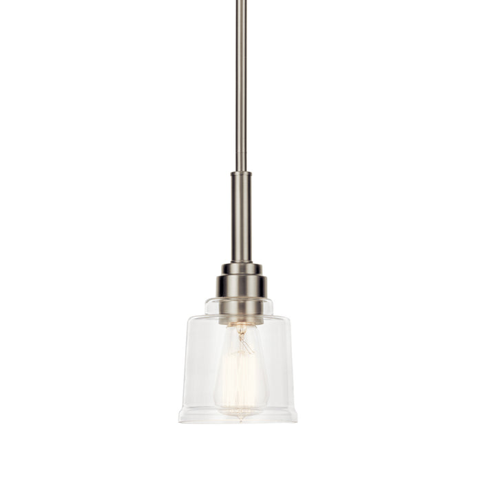 Myhouse Lighting Kichler - 52399NI - One Light Mini Pendant - Aivian - Nickel Textured