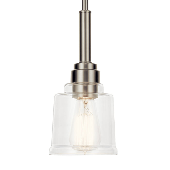 Myhouse Lighting Kichler - 52399NI - One Light Mini Pendant - Aivian - Nickel Textured