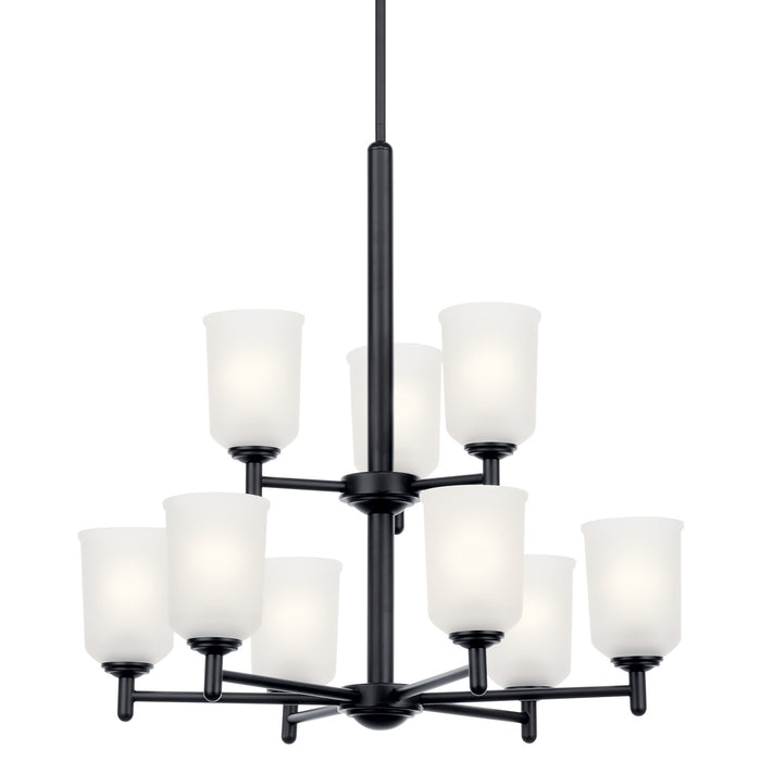 Myhouse Lighting Kichler - 43672BK - Nine Light Chandelier - Shailene - Black