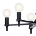 Myhouse Lighting Kichler - 52424BK - Six Light Chandelier - Torvee - Black