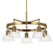 Myhouse Lighting Kichler - 52403BNB - Five Light Chandelier - Eastmont - Brushed Brass