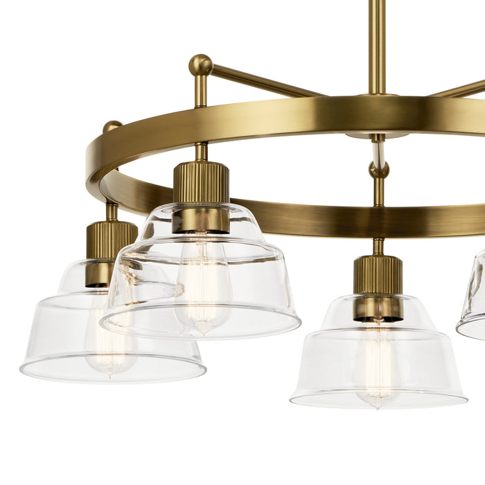 Myhouse Lighting Kichler - 52403BNB - Five Light Chandelier - Eastmont - Brushed Brass