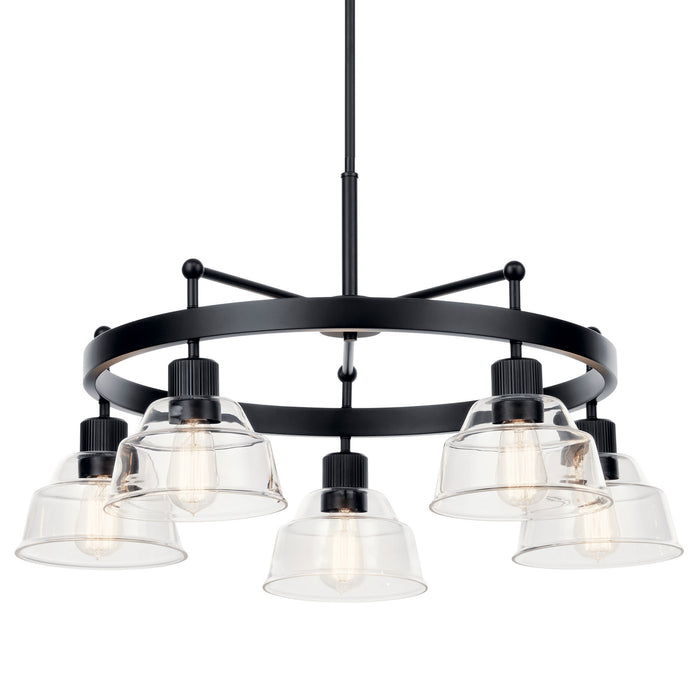 Myhouse Lighting Kichler - 52403BK - Five Light Chandelier - Eastmont - Black