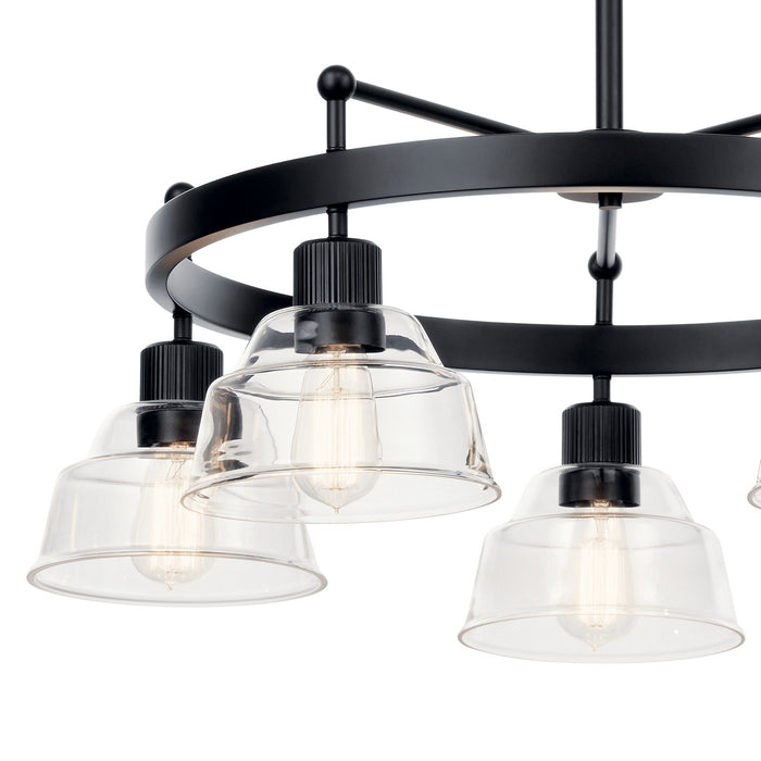 Myhouse Lighting Kichler - 52403BK - Five Light Chandelier - Eastmont - Black