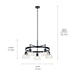 Myhouse Lighting Kichler - 52403BK - Five Light Chandelier - Eastmont - Black