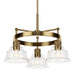 Myhouse Lighting Kichler - 52402BNB - Three Light Chandelier - Eastmont - Brushed Brass