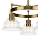 Myhouse Lighting Kichler - 52402BNB - Three Light Chandelier - Eastmont - Brushed Brass
