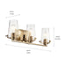 Myhouse Lighting Kichler - 45297CPZ - Three Light Bath - Alton - Champagne Bronze