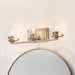 Myhouse Lighting Kichler - 45297CPZ - Three Light Bath - Alton - Champagne Bronze