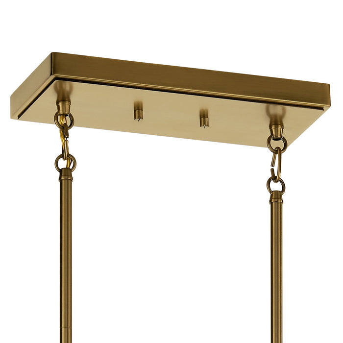 Myhouse Lighting Kichler - 52404BNB - Five Light Linear Chandelier - Eastmont - Brushed Brass