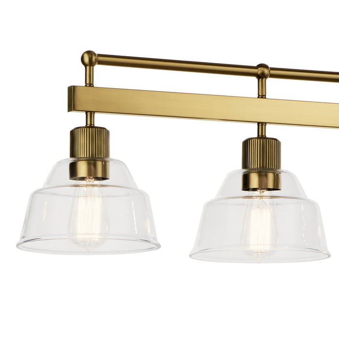 Myhouse Lighting Kichler - 52404BNB - Five Light Linear Chandelier - Eastmont - Brushed Brass