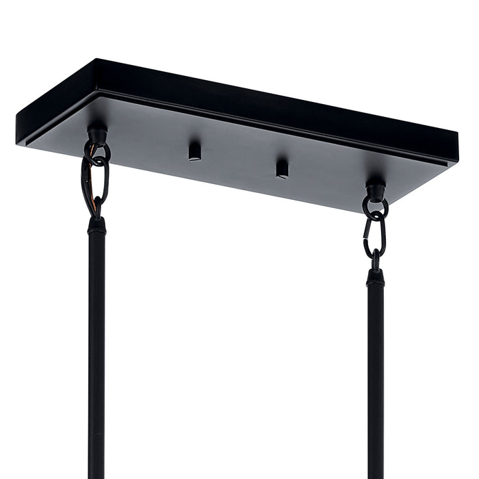 Myhouse Lighting Kichler - 52404BK - Five Light Linear Chandelier - Eastmont - Black