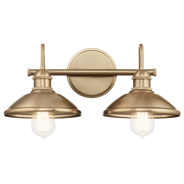 Myhouse Lighting Kichler - 45944CPZ - Two Light Bath - Clyde - Champagne Bronze