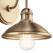 Myhouse Lighting Kichler - 45943CPZ - One Light Wall Sconce - Clyde - Champagne Bronze