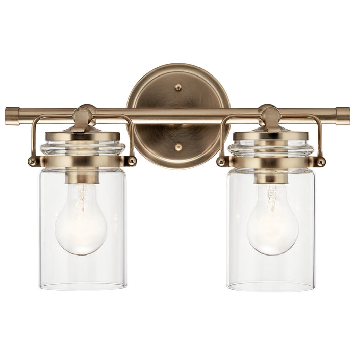 Myhouse Lighting Kichler - 45688CPZ - Two Light Bath - Brinley - Champagne Bronze