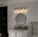 Myhouse Lighting Kichler - 45690CPZ - Four Light Bath - Brinley - Champagne Bronze