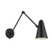 Myhouse Lighting Kichler - 52486BKB - One Light Wall Sconce - Sylvia - Black