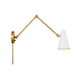 Myhouse Lighting Kichler - 52486NBRW - One Light Wall Sconce - Sylvia - Natural Brass