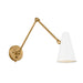 Myhouse Lighting Kichler - 52486NBRW - One Light Wall Sconce - Sylvia - Natural Brass