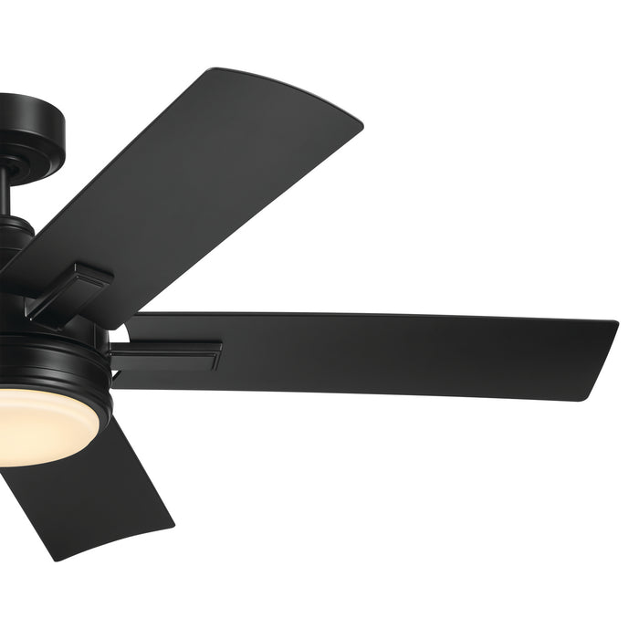 Myhouse Lighting Kichler - 310126SBK - 52"Ceiling Fan - Tide - Satin Black