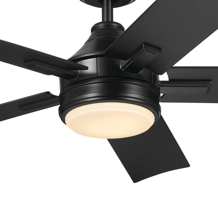 Myhouse Lighting Kichler - 310126SBK - 52"Ceiling Fan - Tide - Satin Black