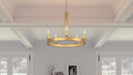 Myhouse Lighting Quoizel - APN5026LG - Five Light Chandelier - Aspyn - Light Gold