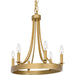 Myhouse Lighting Quoizel - APN636LG - Six Light Island Chandelier - Aspyn - Light Gold