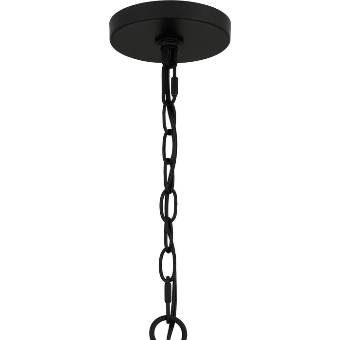 Myhouse Lighting Quoizel - BGA5021MBK - Six Light Chandelier - Brigitta - Matte Black