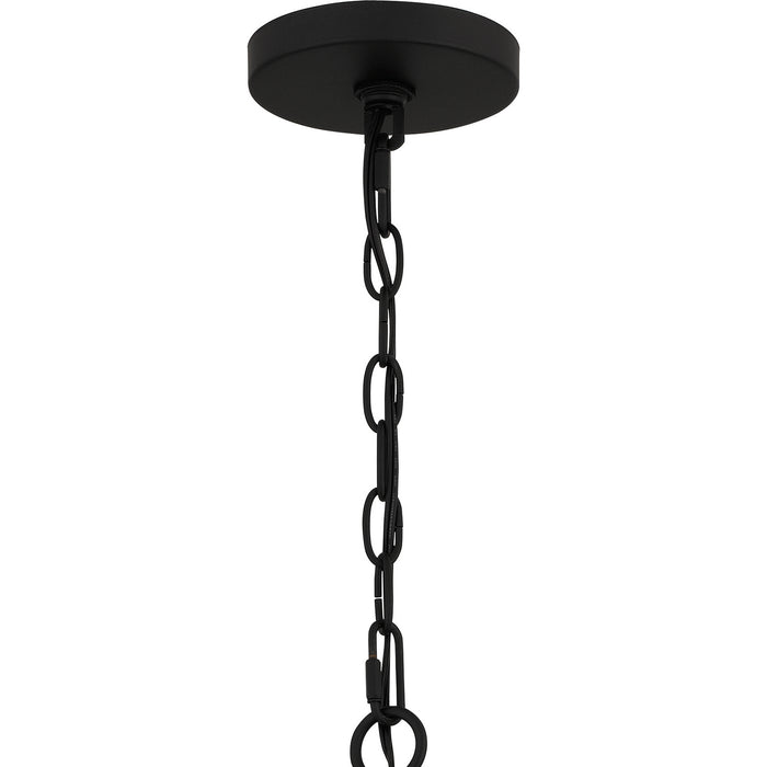 Myhouse Lighting Quoizel - BGA5030MBK - Eight Light Chandelier - Brigitta - Matte Black