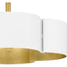 Myhouse Lighting Quoizel - BSM1714W - Four Light Semi-Flush Mount - Balsam - Matte White