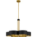 Myhouse Lighting Quoizel - BSM5028MBK - Six Light Chandelier - Balsam - Matte Black