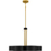 Myhouse Lighting Quoizel - BSM5028MBK - Six Light Chandelier - Balsam - Matte Black