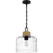 Myhouse Lighting Quoizel - BTC1512MBK - One Light Mini Pendant - Baltic - Matte Black