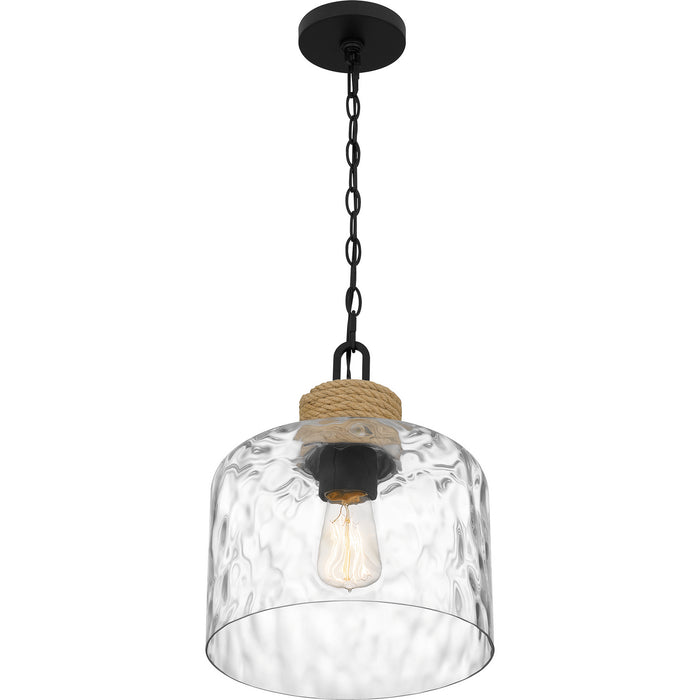 Myhouse Lighting Quoizel - BTC1512MBK - One Light Mini Pendant - Baltic - Matte Black