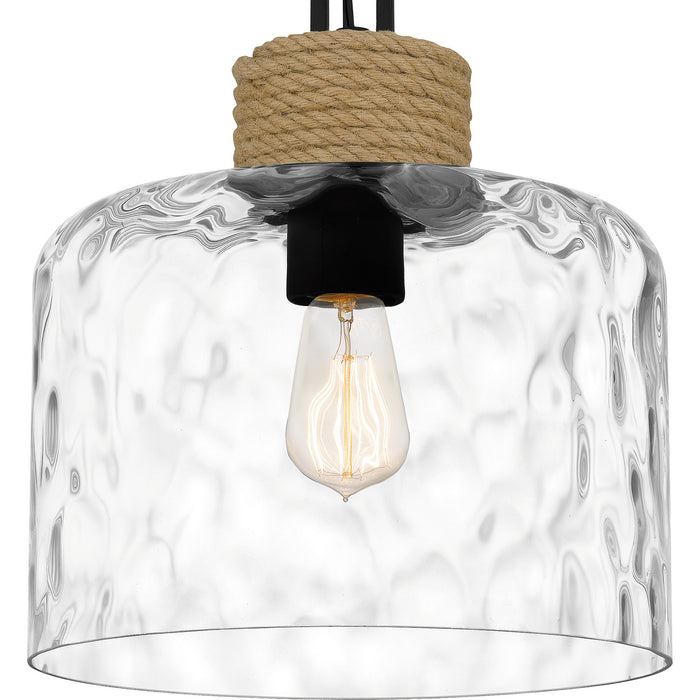 Myhouse Lighting Quoizel - BTC1512MBK - One Light Mini Pendant - Baltic - Matte Black