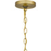 Myhouse Lighting Quoizel - BYN2824AB - Five Light Pendant - Bryn - Aged Brass