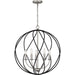 Myhouse Lighting Quoizel - BYN2824AN - Five Light Pendant - Bryn - Antique Nickel