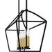 Myhouse Lighting Quoizel - COB540MBK - Five Light Island Chandelier - Concho Bay - Matte Black