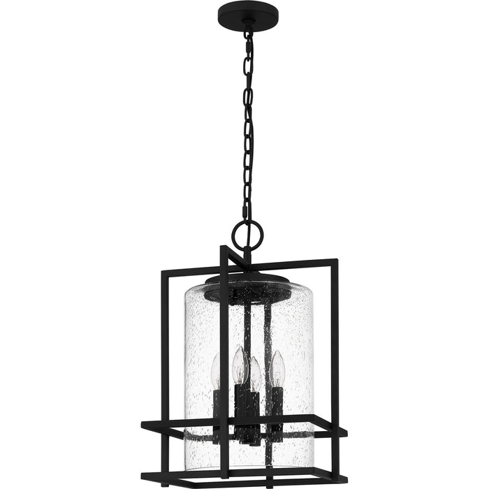 Myhouse Lighting Quoizel - DMN1514EK - Four Light Pendant - Damien - Earth Black